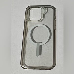 Transparent Phone Case with Ring Holder
